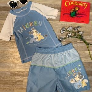 Boys Disney Swim suit+Sandals